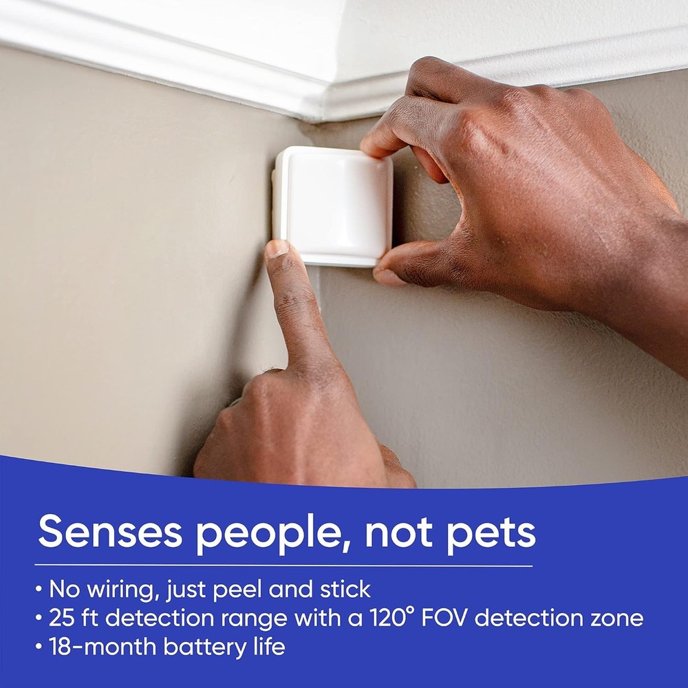 Wyze Home Security System Motion Sensor (1-Pack),White 1 Pack, white