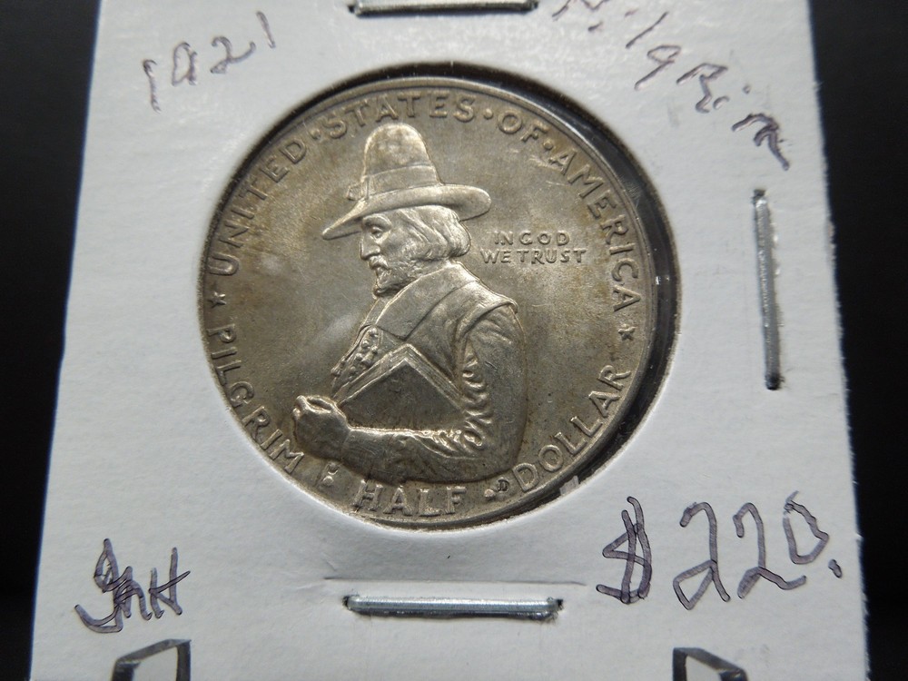 1921 Pilgrim Half Dollar