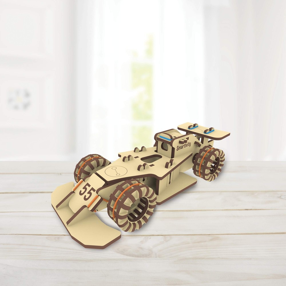 Smartivity Speedster 3D Wooden Model Engineering STEM Learning Toy