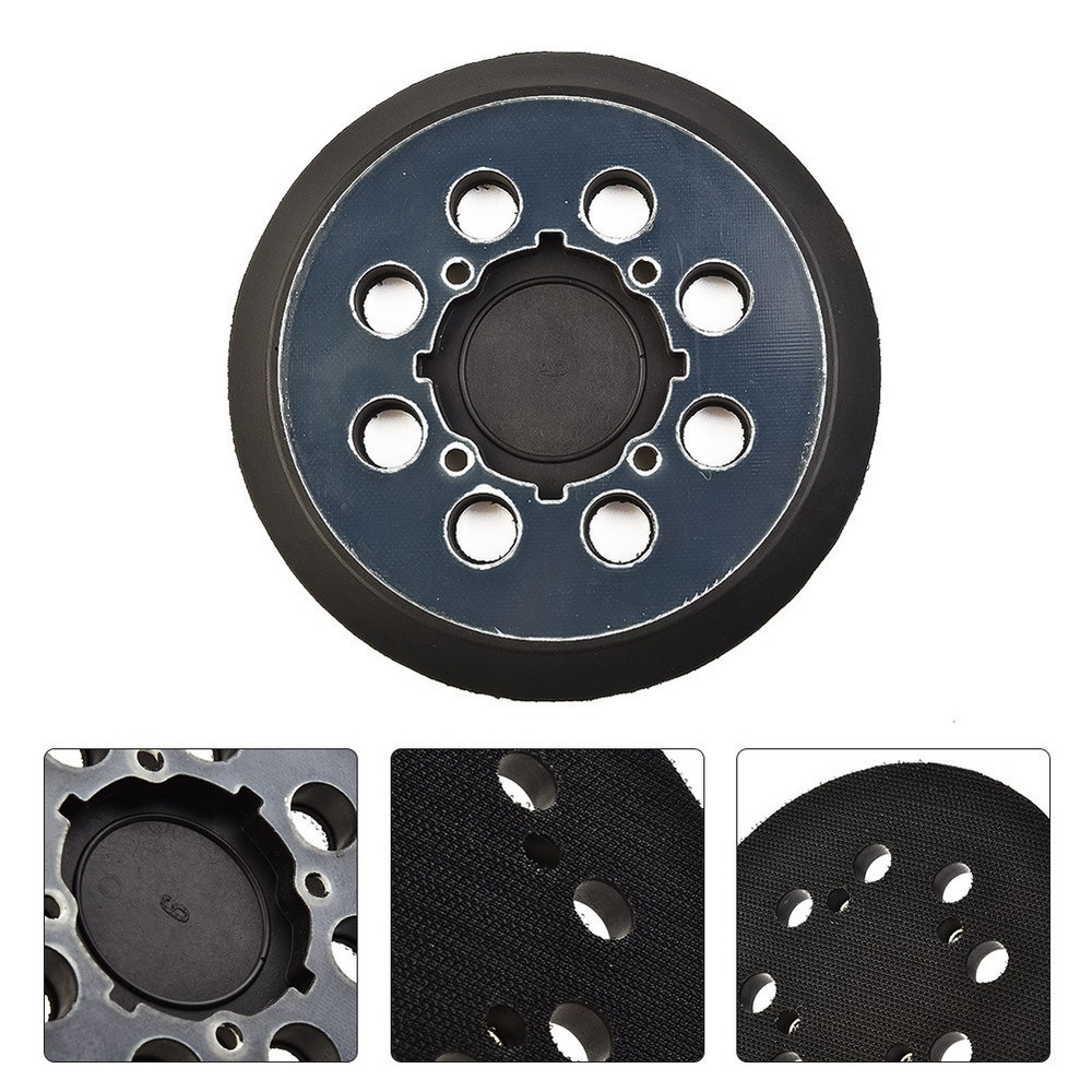 125mm/5 8-Hole Hook&Loop Sanding Pad Backing Pad For DWE6423 Sander Replace