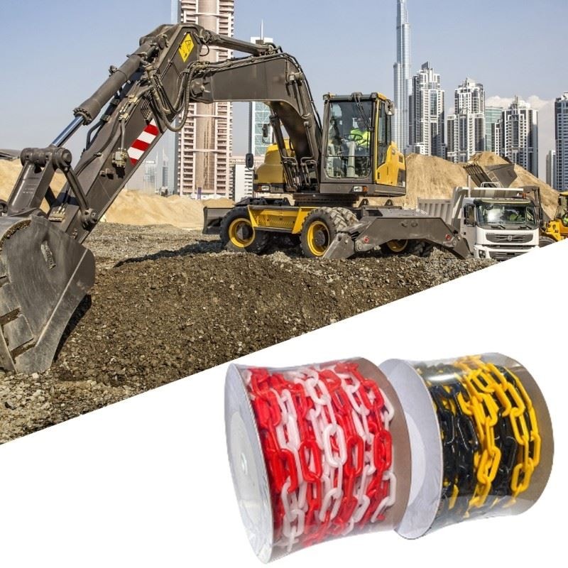Professional Grade 25M Security Chain Driveway Construction Barrier System chain