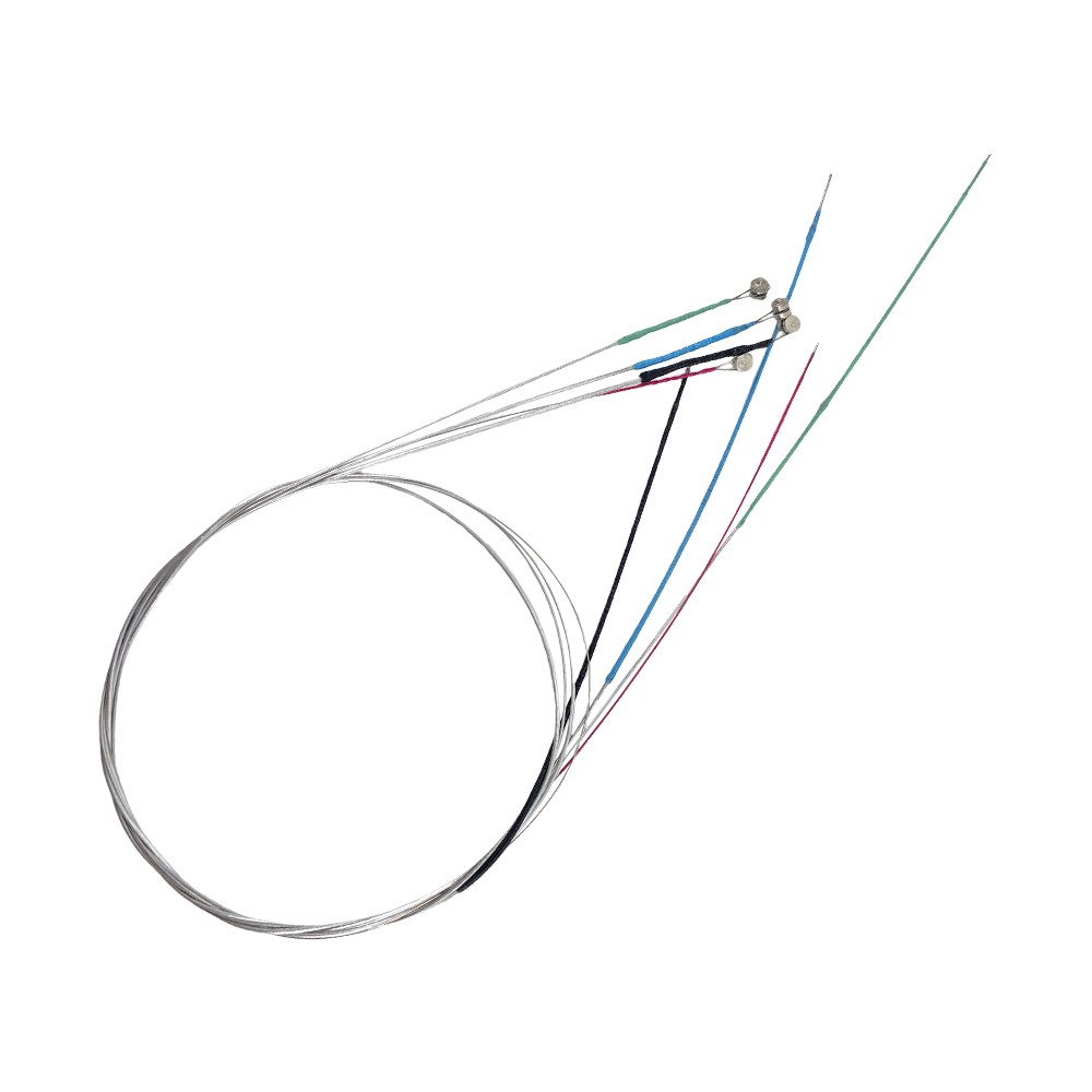 1 Set 3/4 4/4 Violin Strings Rich Clear Tone Silver String Replacement