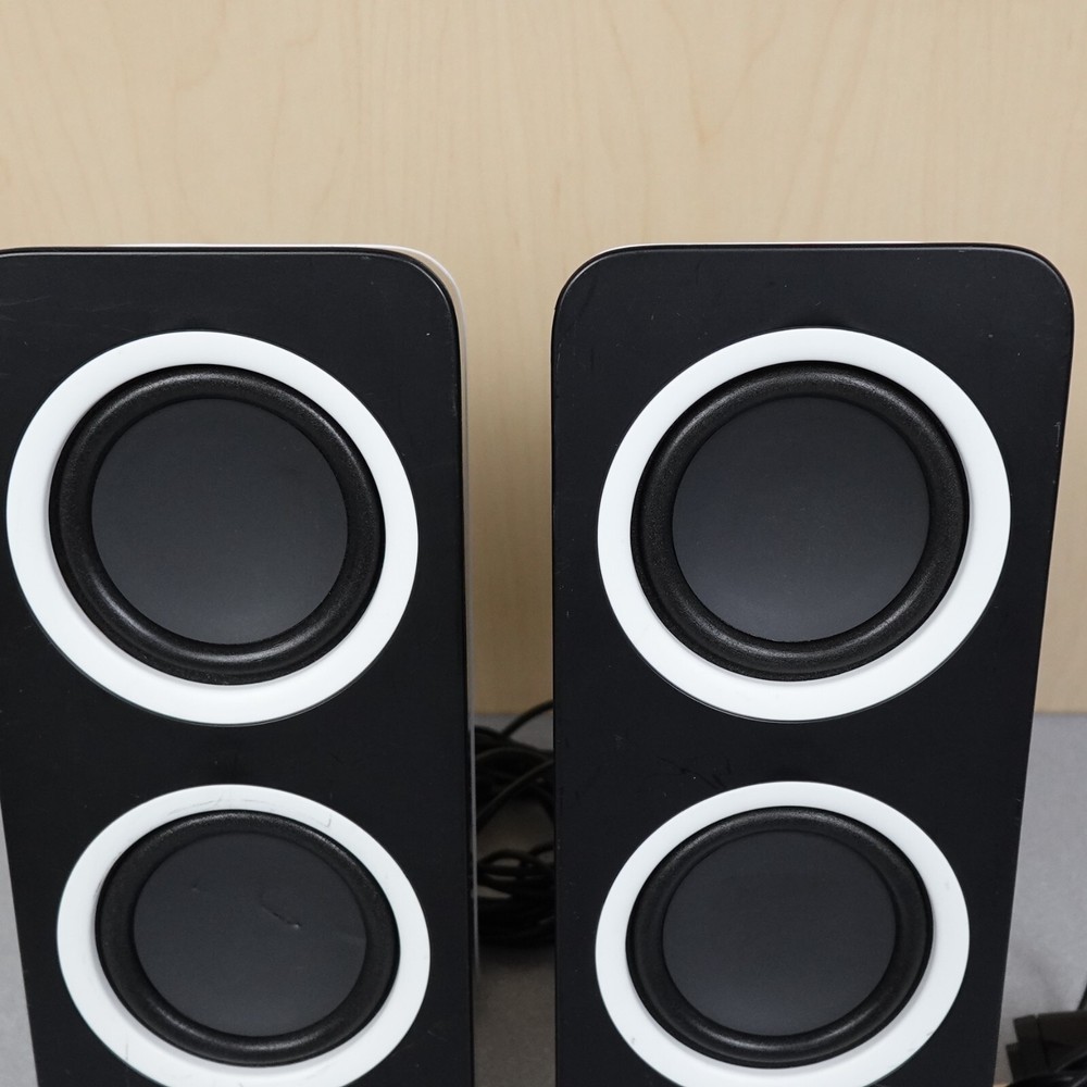 Logitech Z200 10W Multimedia Speakers Pair Black Tested