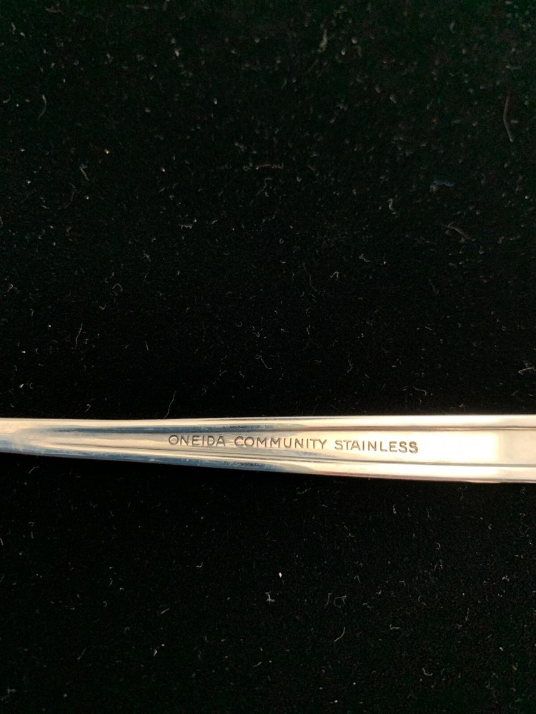 Oneida Community VIA ROMA Stainless Flatware Burnished Silverware CHOICE