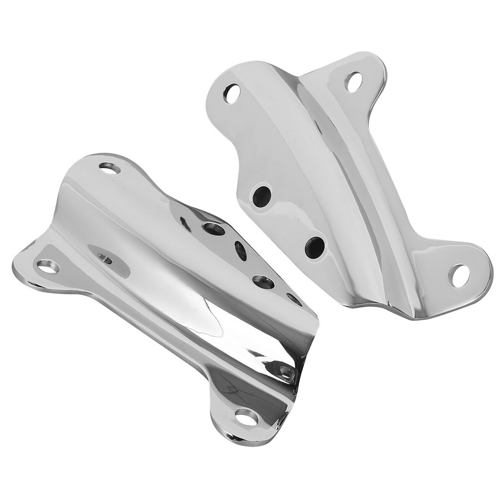 Chrome 4 Point Docking Hardware Kit For Harley Davidson Touring Models 2009-2013