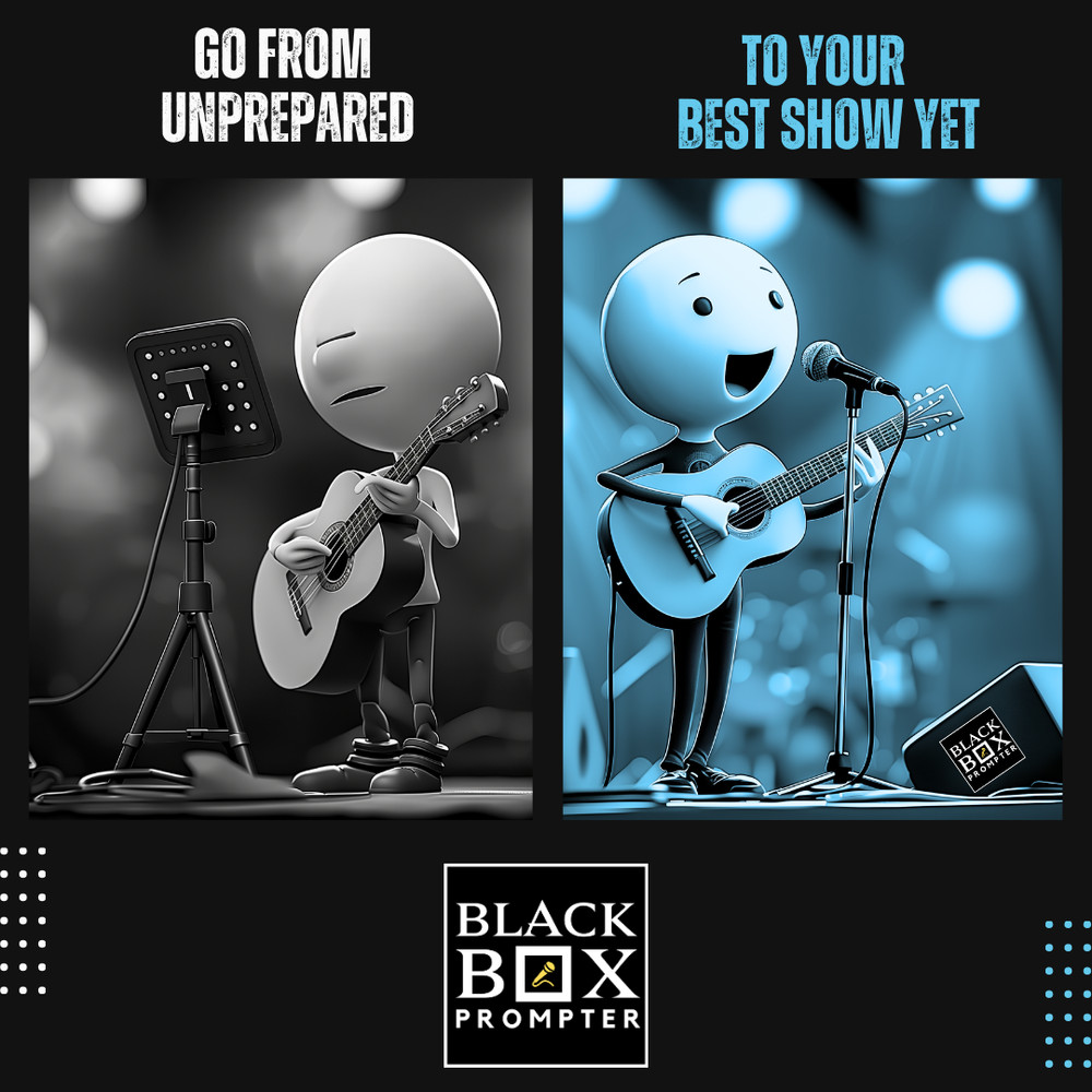BLACK BOX Prompter Echo GO! (Includes Backpack)