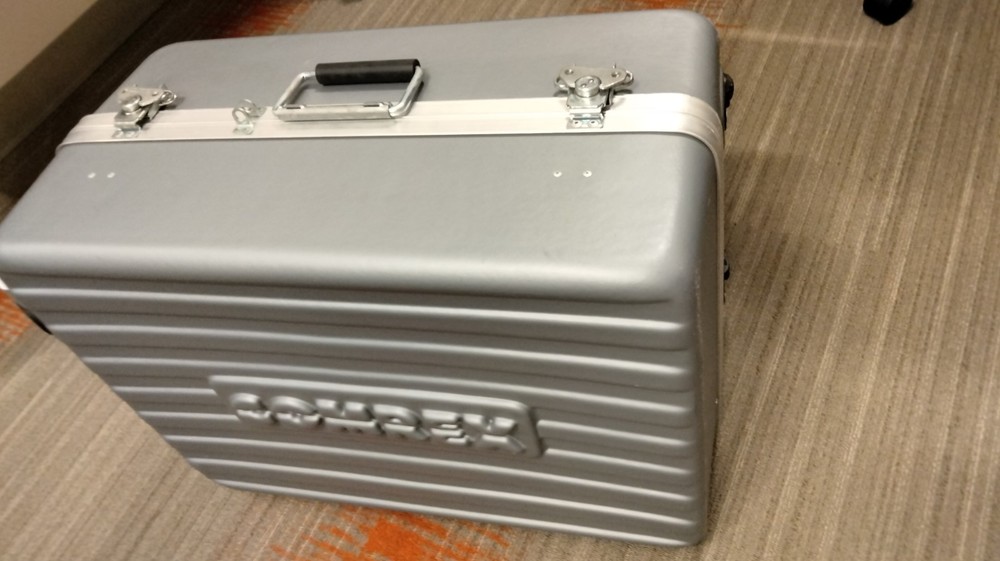 Comrex Vector POTS codec, AUDIO OVER TELE MIXER, plus power supply, and case.