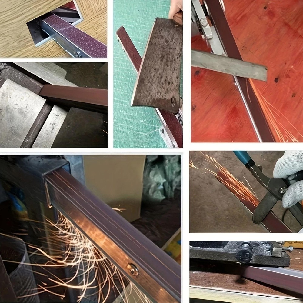 Angle Grinder to Belt Sander Mount System For Metal Wood Sanding Rust Removal