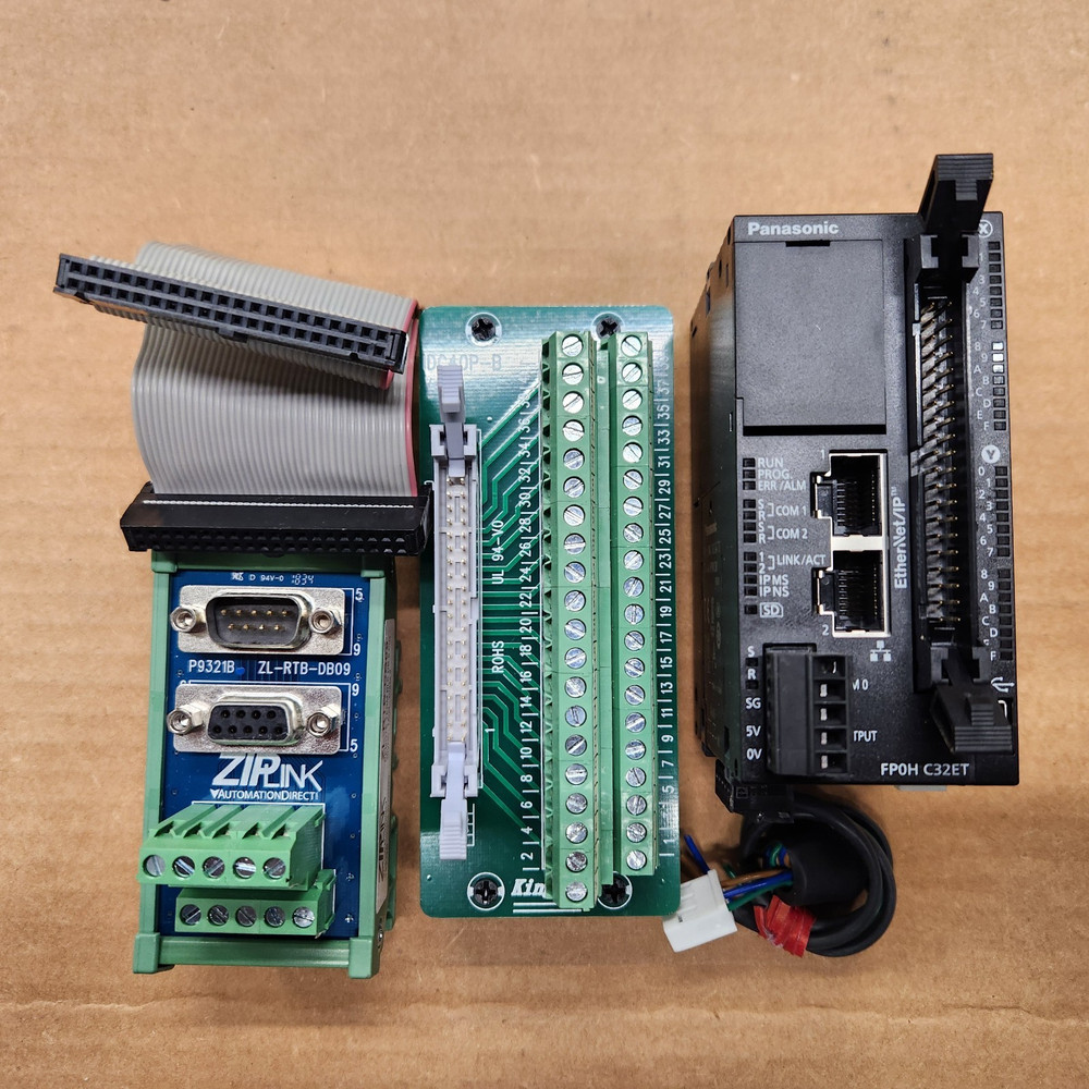 New Panasonic AFP0HC32ET PLC Programmable Controller Bundle