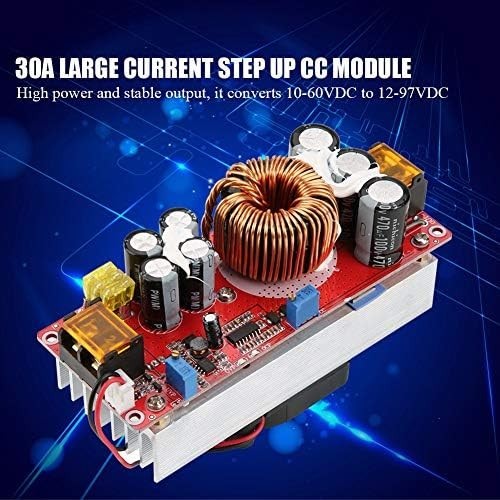 Smart Temperature Control DC Voltage Boost Converter for High Power Applications