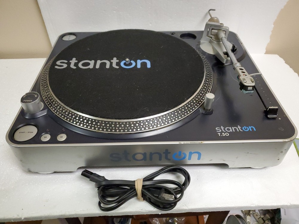 Stanton T50X DJ Turntable *MISSING PIECES*