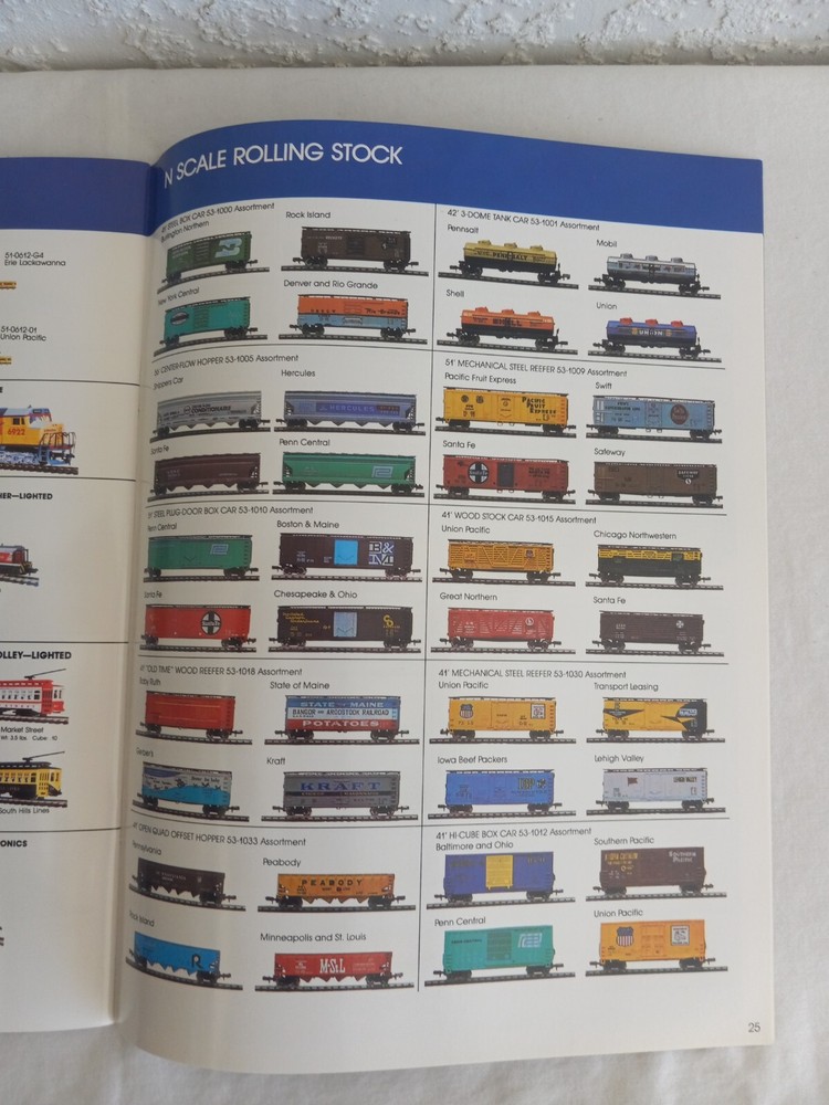 BACHMANN 1989 Trains Catalog Excellent Condition