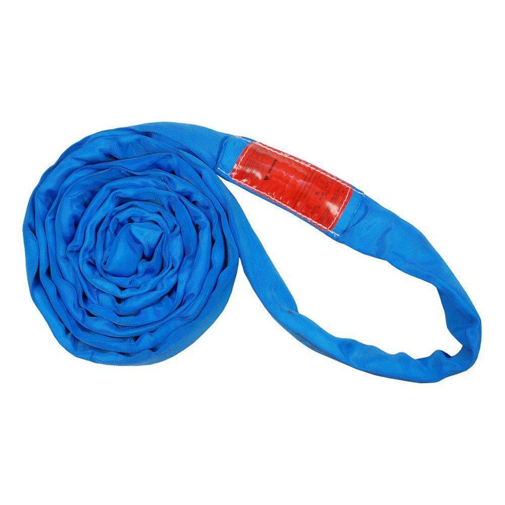 Polyester Lift Sling Endless Round Sling Blue 23000LBS Vertical