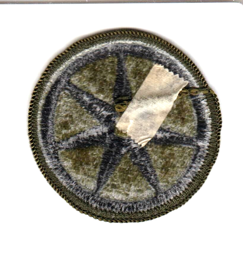 US ARMY 107th Transportation Brigade Olive/Drab Patch