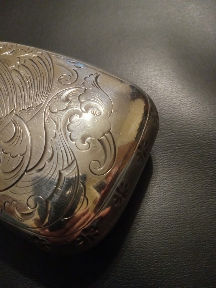 Antique Derby Silver Co Silverplated Soap Case