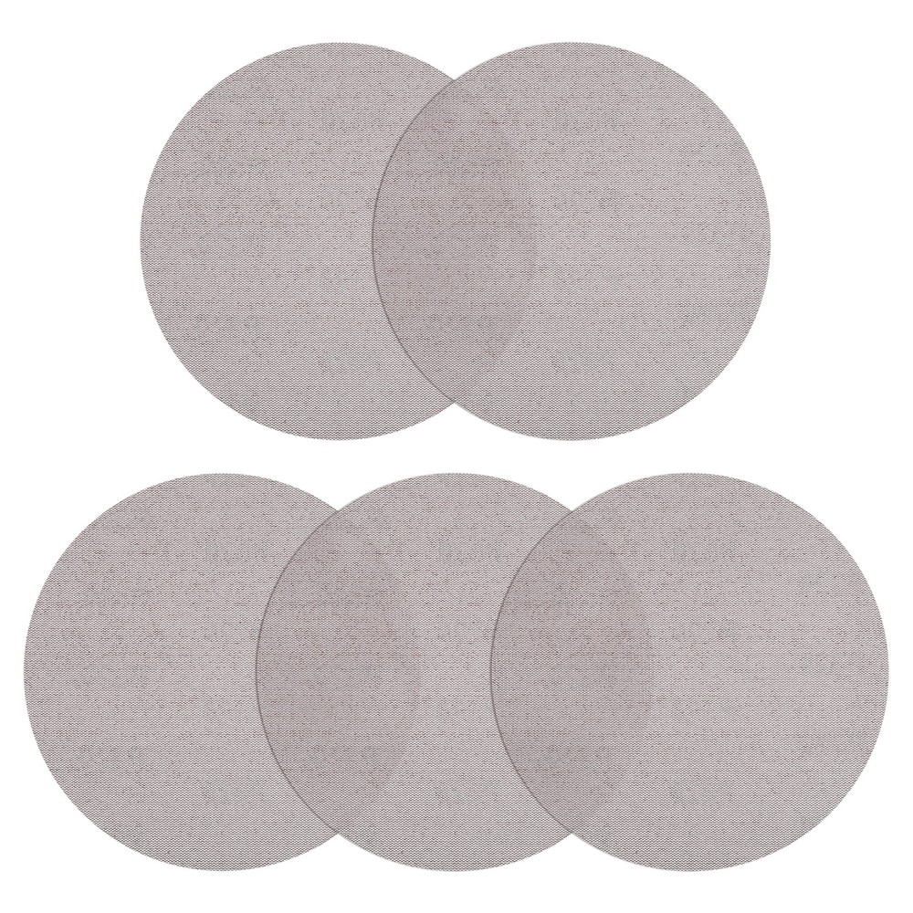 5 Pcs 8-7/8 Inch Grid Sanding Discs, 320 Grit Wall Sanding Discs