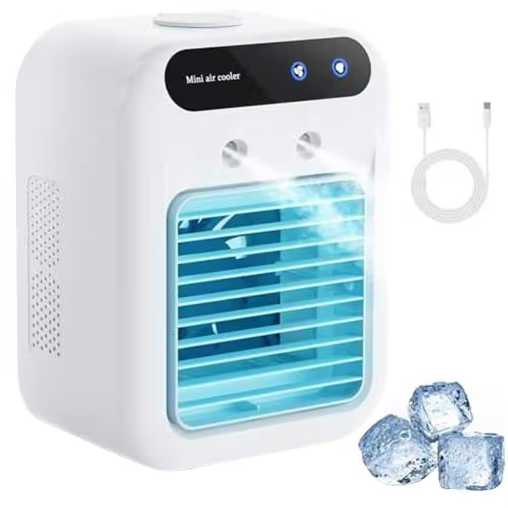 Portable Air Conditioner Cools Rooms with Adjustable Airflow and Long - Lasting