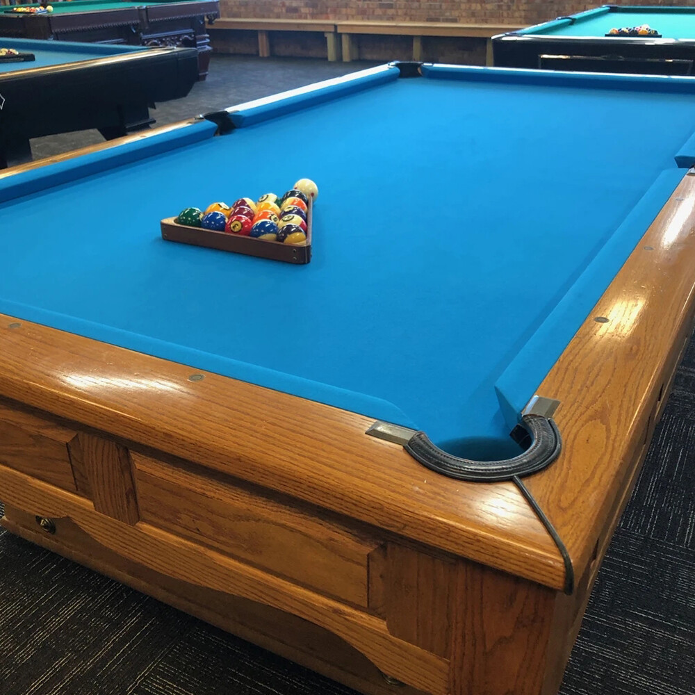 Pool Table Cloth Worsted Wool Billiard Table Felt Replacement for 7/8/9ft Table