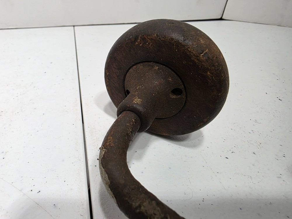 Vintage Hand Drill with 2 Bits / 13" Overall
