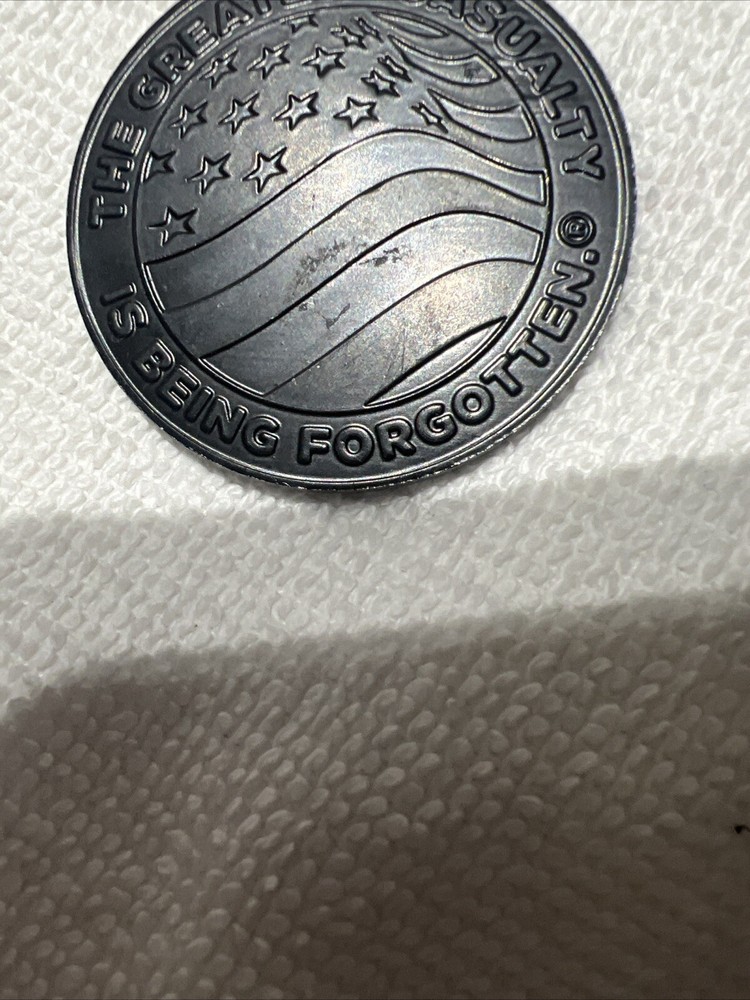 2021 -WOUNDED WARRIOR PROJECT EXCULSIVE - Challenge Coin Token