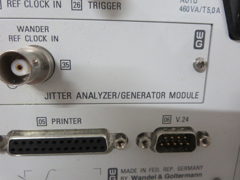 WANDEL & GOLTERMAN ANT-20E ADVANCED NETWORK TESTER WITH WINDOWS 95