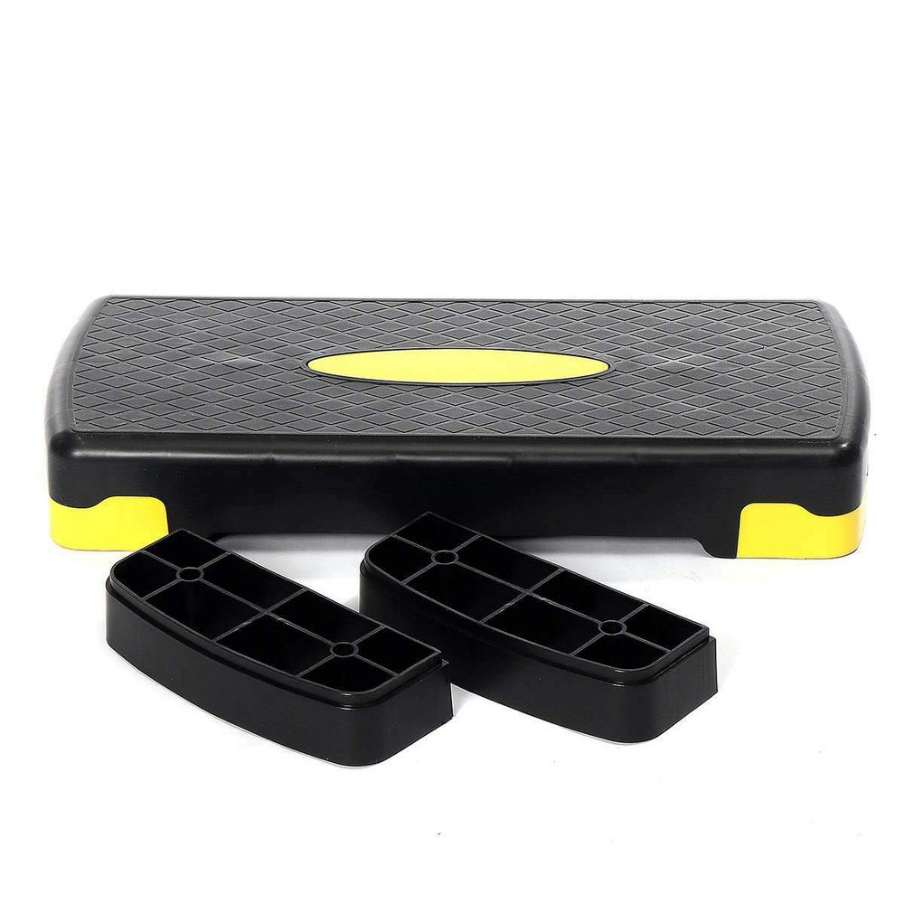 26" Aerobic Exercise Cardio Stepper with Riser