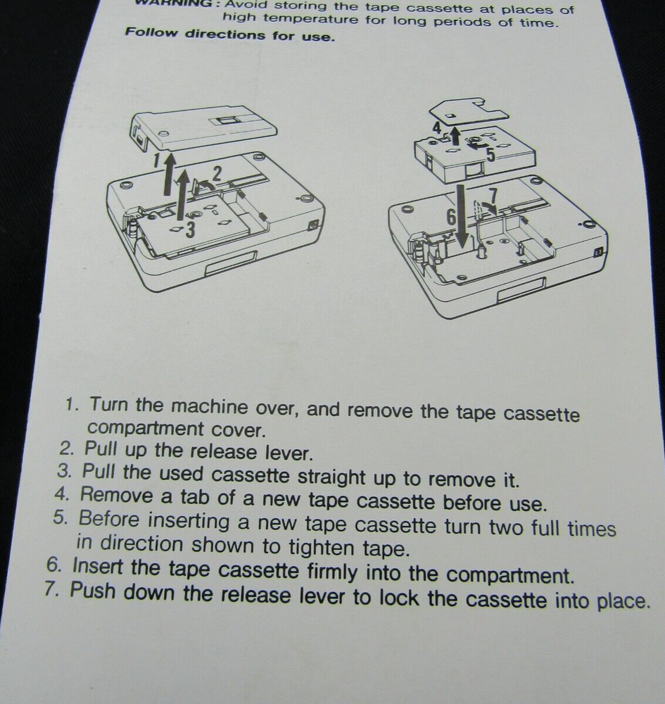 LABEL MACHINE TAPE -TC-7001-10025701