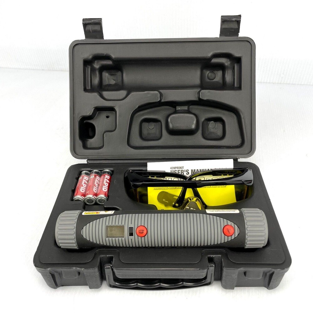 Interdynamics 439PROKIT Dualer Pro Laser Thermometer plus UV Light w/Case!