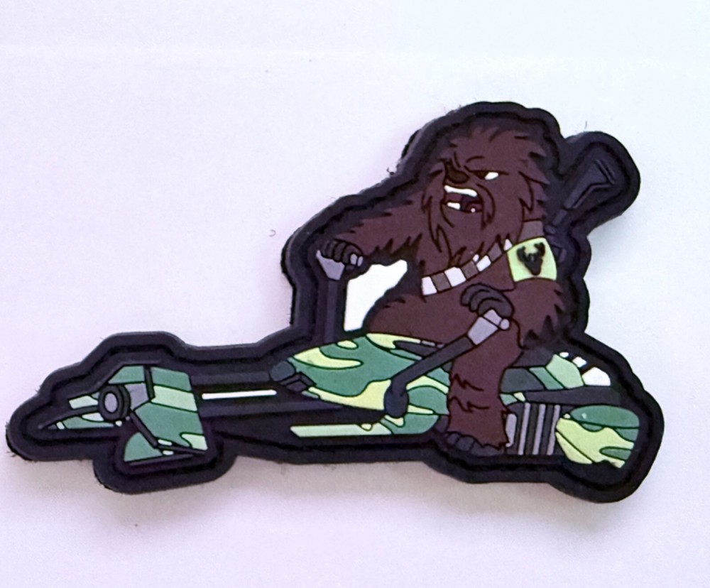 Ballistic Advantage Chewbacca Star Wars Patch, Hook/Loop
