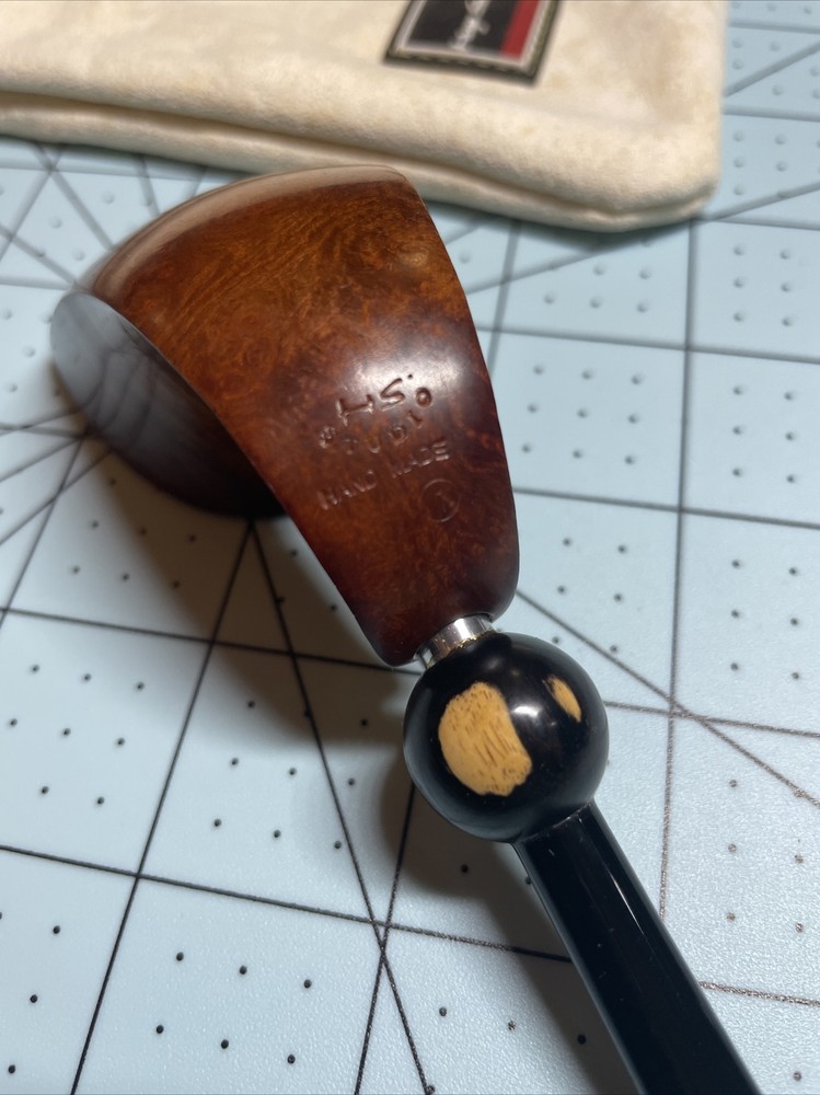 Huge Stone Pipe HS Studio Hand Made Pipe New Unsmoked H S
