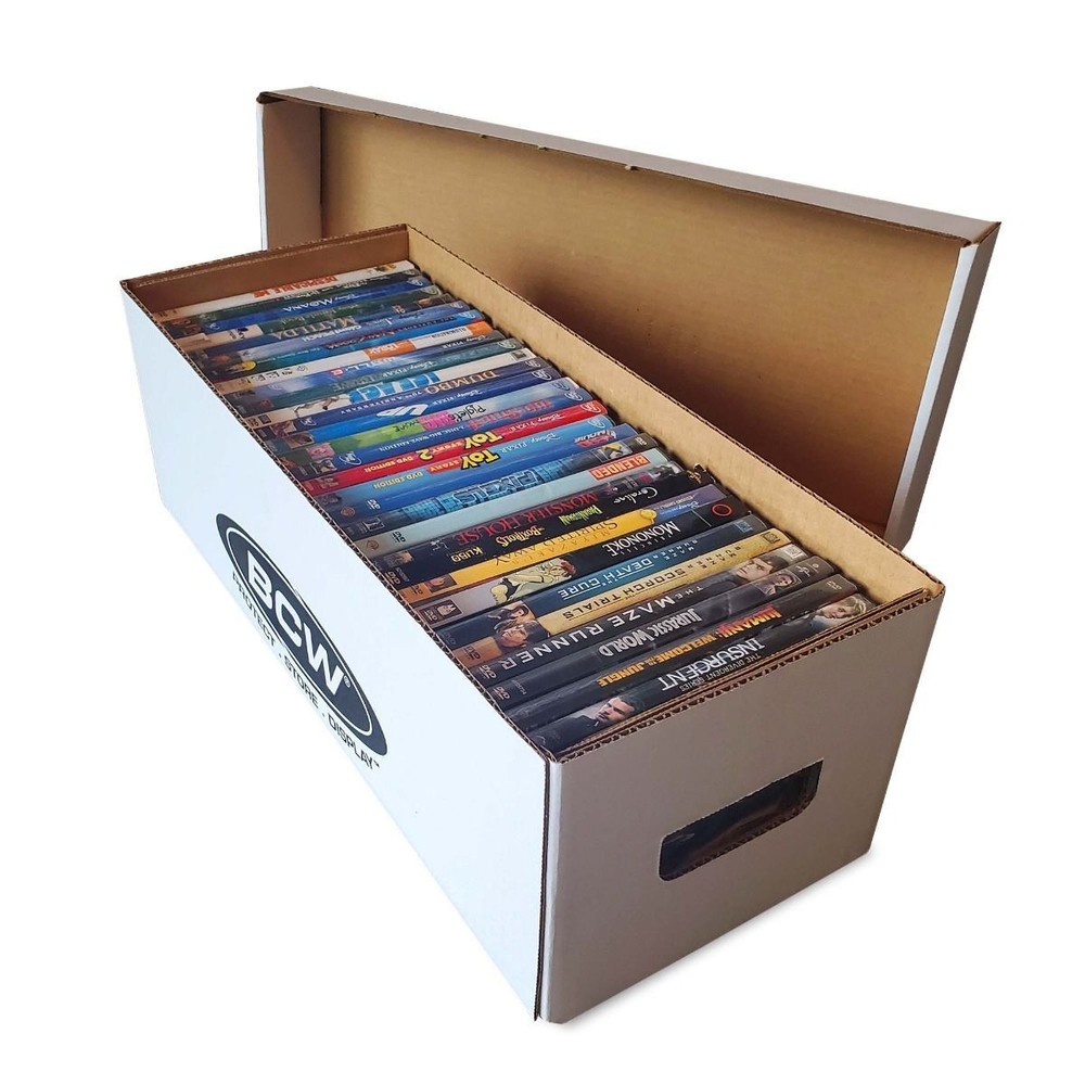 2 BCW Media Storage Boxes