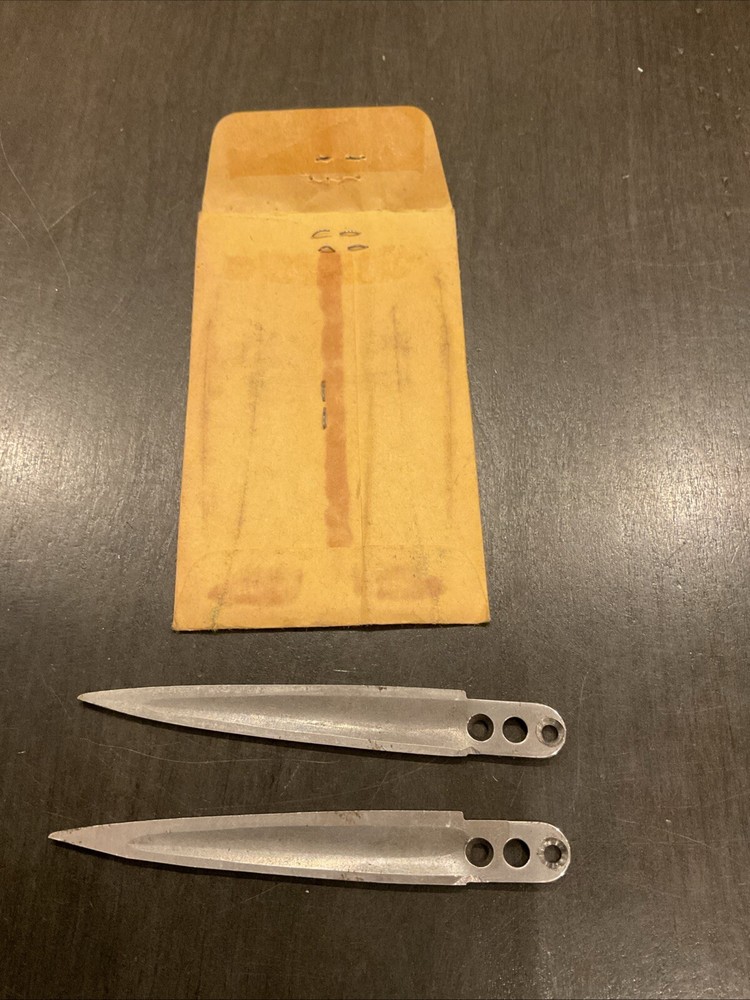 Vintage Nu-Kut Barber Shear Blades ~ Salpac Co. Very Sharp