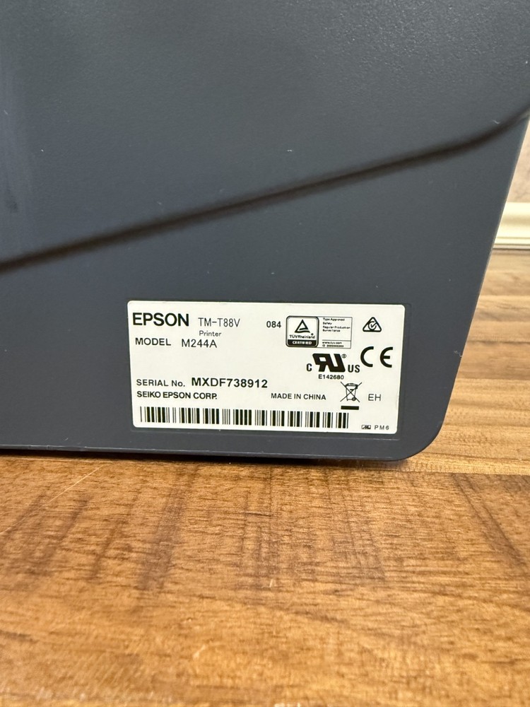 Epson Thermal Receipt Printer - TMT88V (Model M244A)