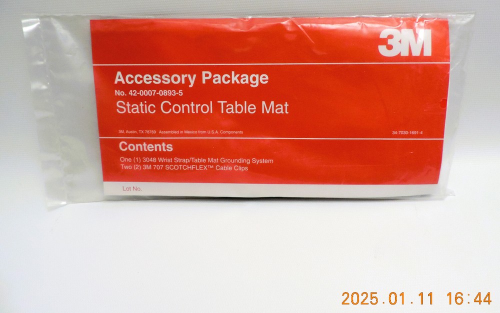 Static Control Table Mat Accessory Package 3M 42-0007-0893-5