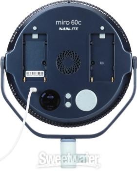 Nanlite Miro 60C LED Color Light - Midnight Blue