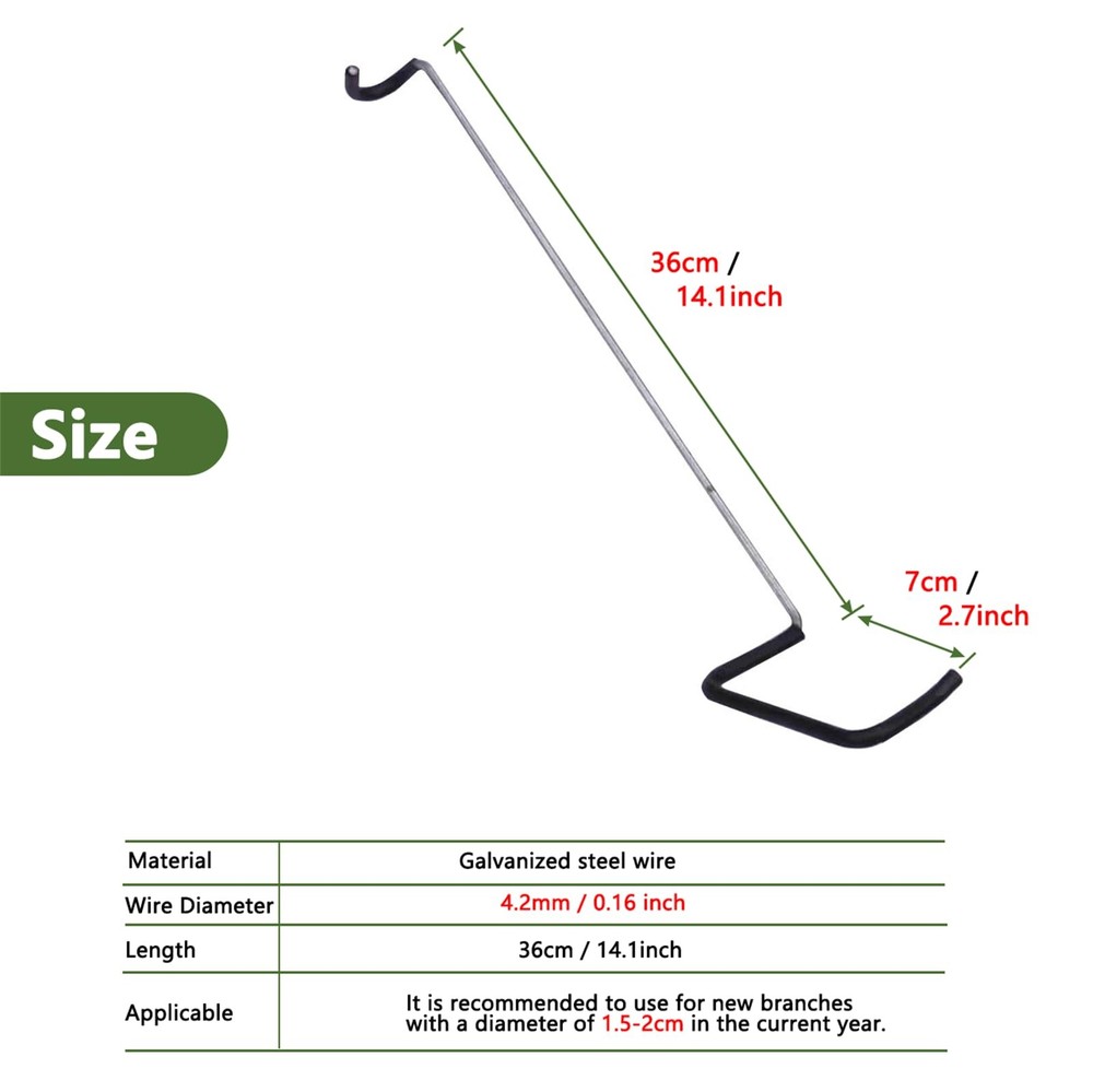 Fruit Tree Limb Spreader 10pcs14inch Branch PullerNew Fruit Branch Spreader P