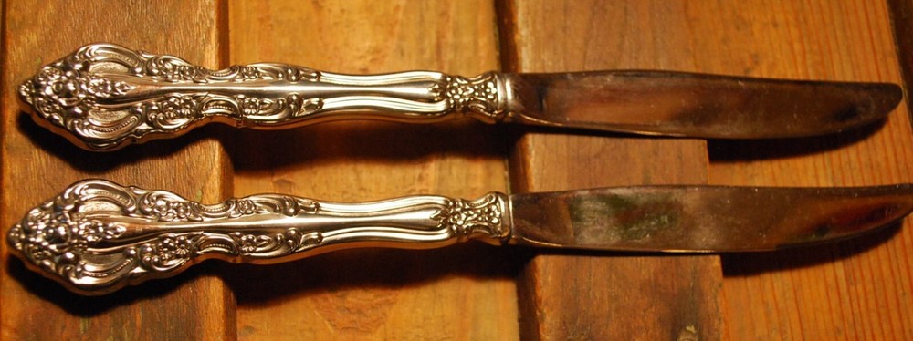 ONEIDA MICHAELANGELO 36 PIECE SET Stainless Steel Flatware Heirloom CUBE Exc.