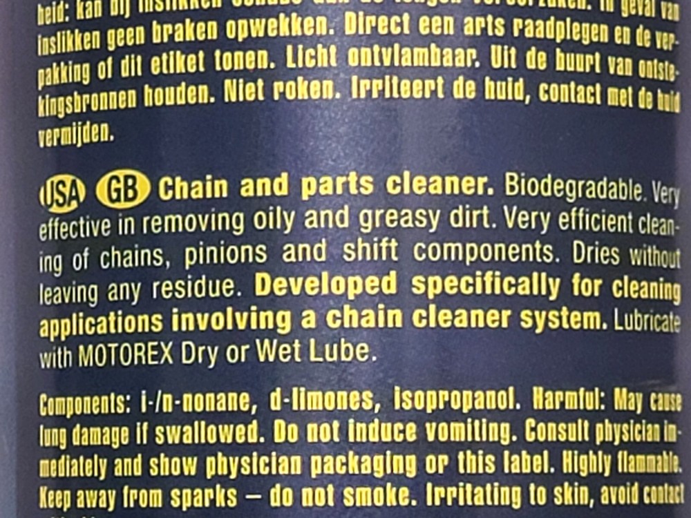 Easy Clean X-treme Chain/Component Cleaner/Degreaser