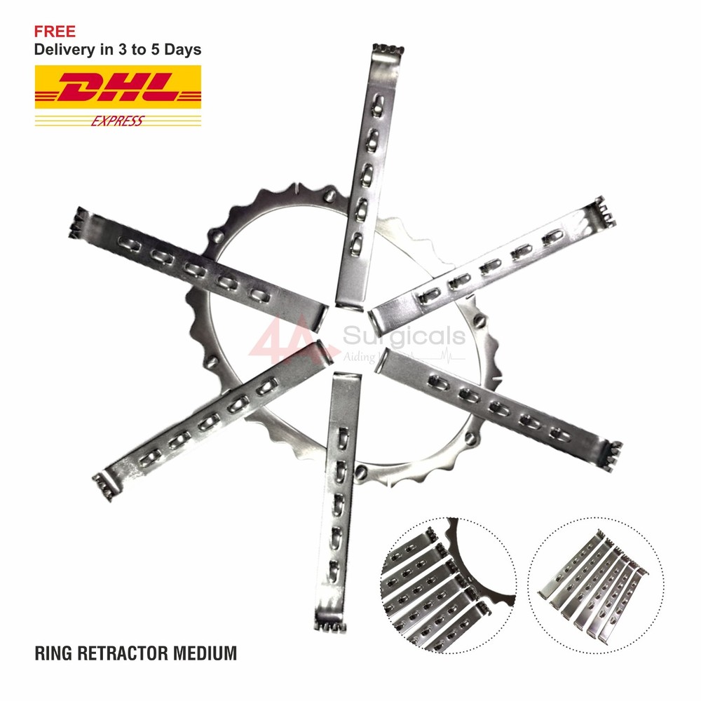 4A NEW TURNER WAR WICK RING RETRACTOR (MEDIUM)