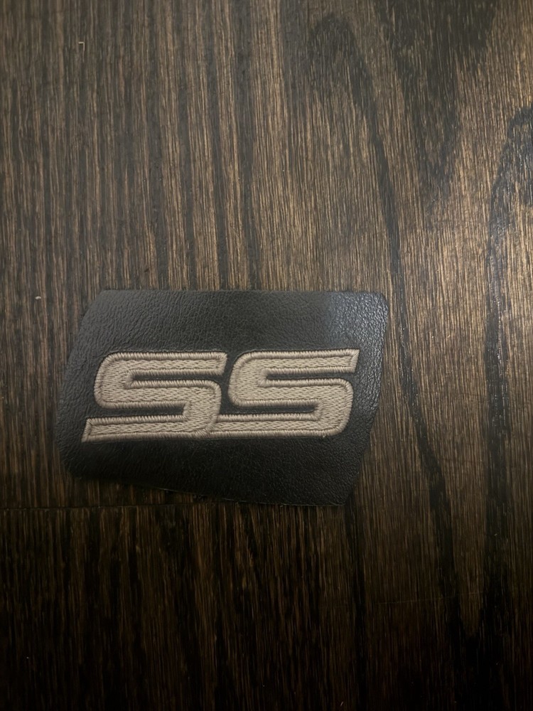 SS SEAT EMBLEM FROM A OEM SS SEAT EMBROIDERED. Patch.