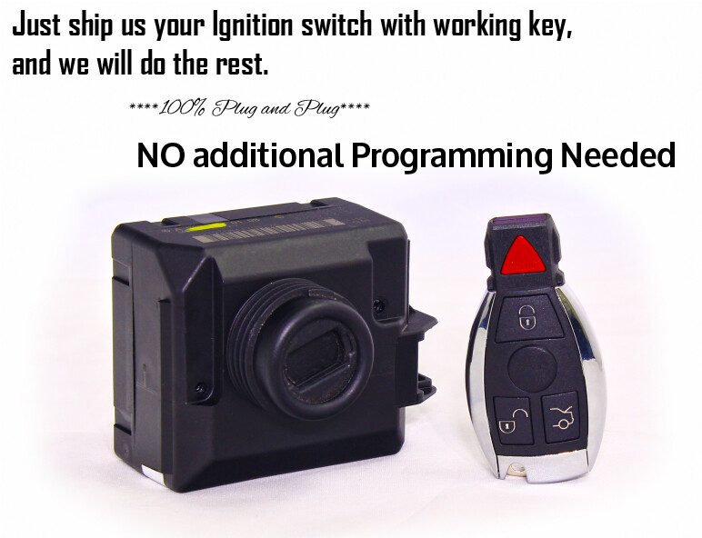 Mercedes ESL Steering Lock Bypass Programming Service Emulator w204 w207