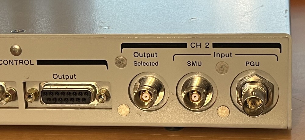 Agilent 16440A Semiconductor Analyzer 2-Channel SMU Pulse Generator Selector