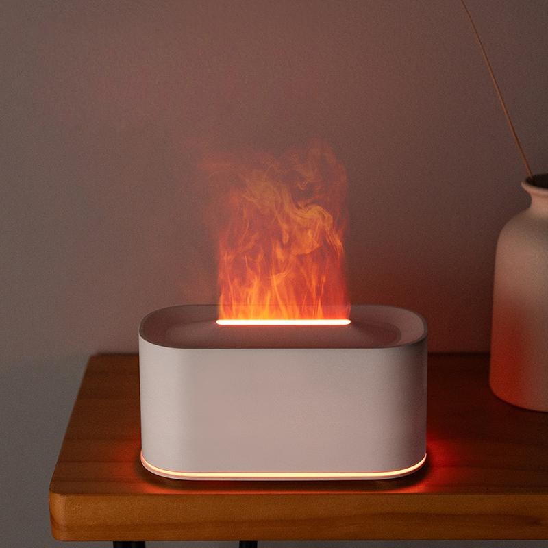 New Essential Oil Diffuser, Simulation Flame Mi 3D Flame Mist Air Humidifier