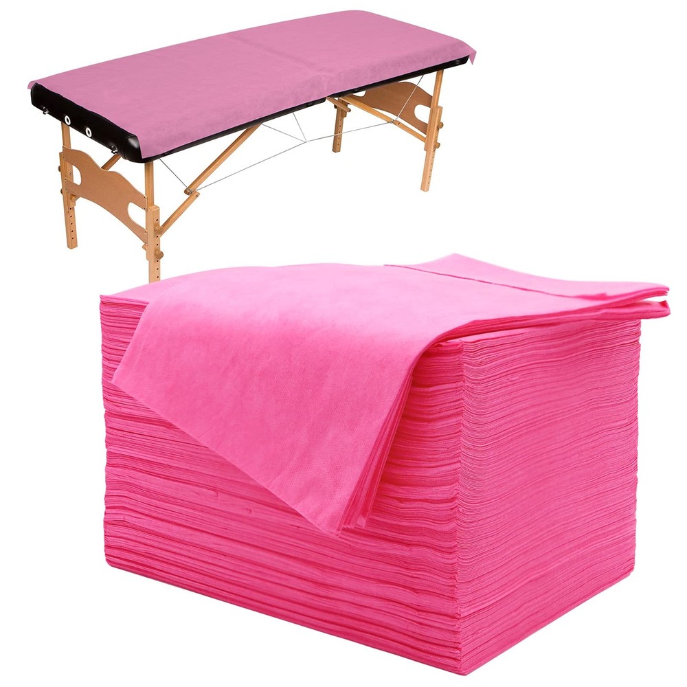 100pcs Massage Table Sheets, Disposable Bed Sheets Soft Non woven Fabric Spa ...