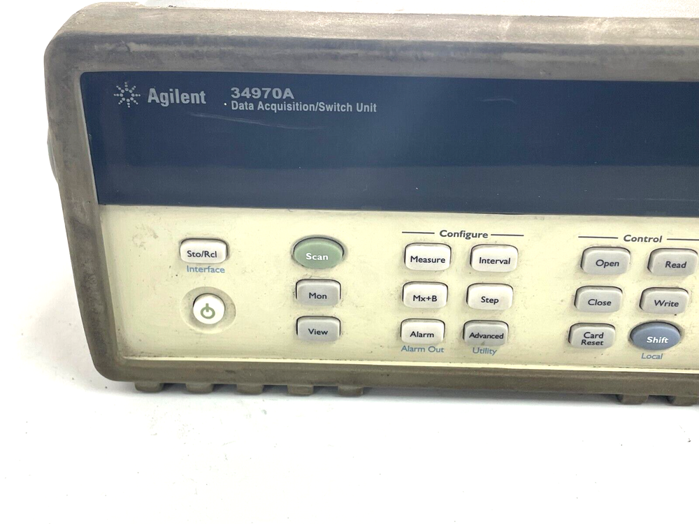 AGILENT DATA ACQUISITION/SWITCH UNIT 34970A