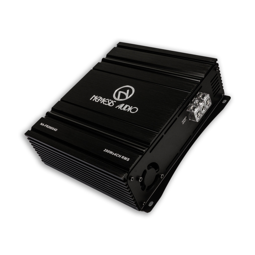 Nemesis Audio NA-FR200X4D 1600W Class D 4-Channel Full Range Amplifier