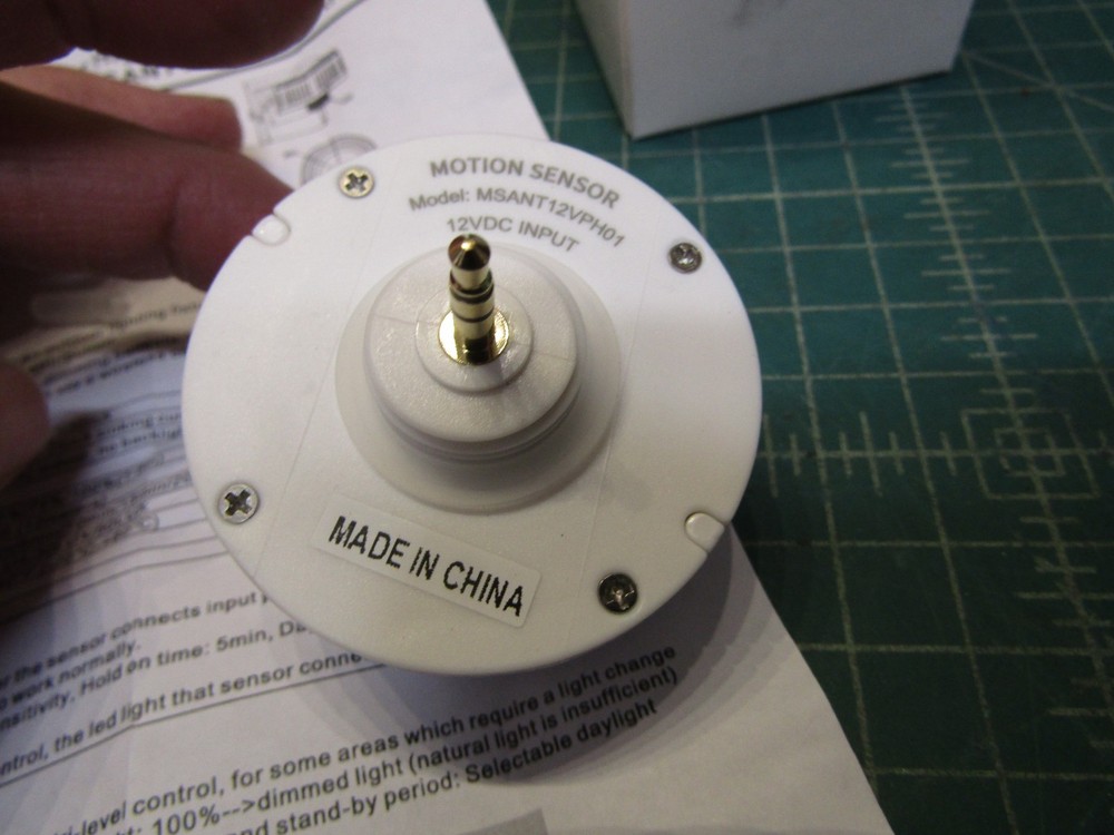 1 – Programmable PIR Motion & Daylight Harvesting Sensor MSANT12VPH01.NEW in Box