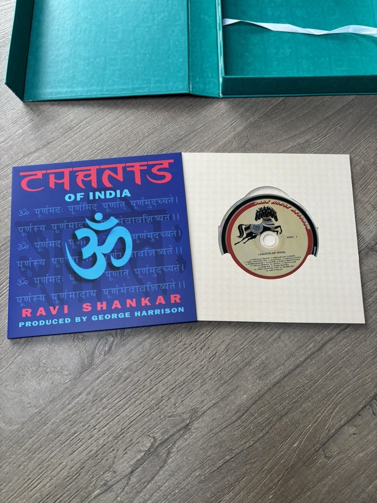 Ravi Shankar George Harrison Collaborations Numbered Limited Edition Box CD DVD