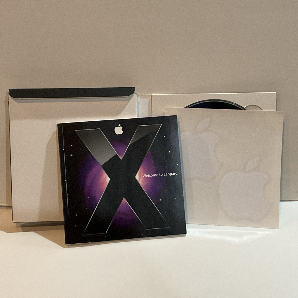 Apple Mac OS X Leopard v10.5 (2007)