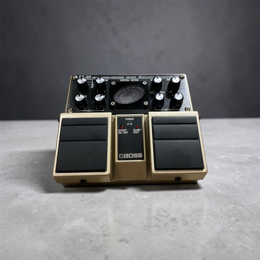 BOSS RT-20 Rotary Ensemble Sound Processor Twin Pedal Used